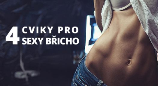 4 cviky pro sexy břicho