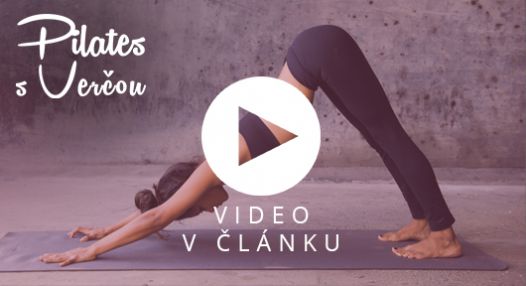 Účinný cvik z lekcí Pilates pro pevnější zadek a břicho