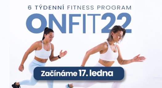 Fitness program ONFIT22 startuje 17. ledna!